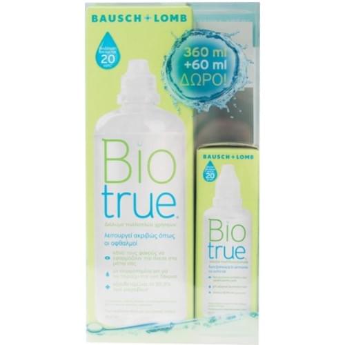 Bausch Lomb Biotrue 360ml extra Bottle 60ml